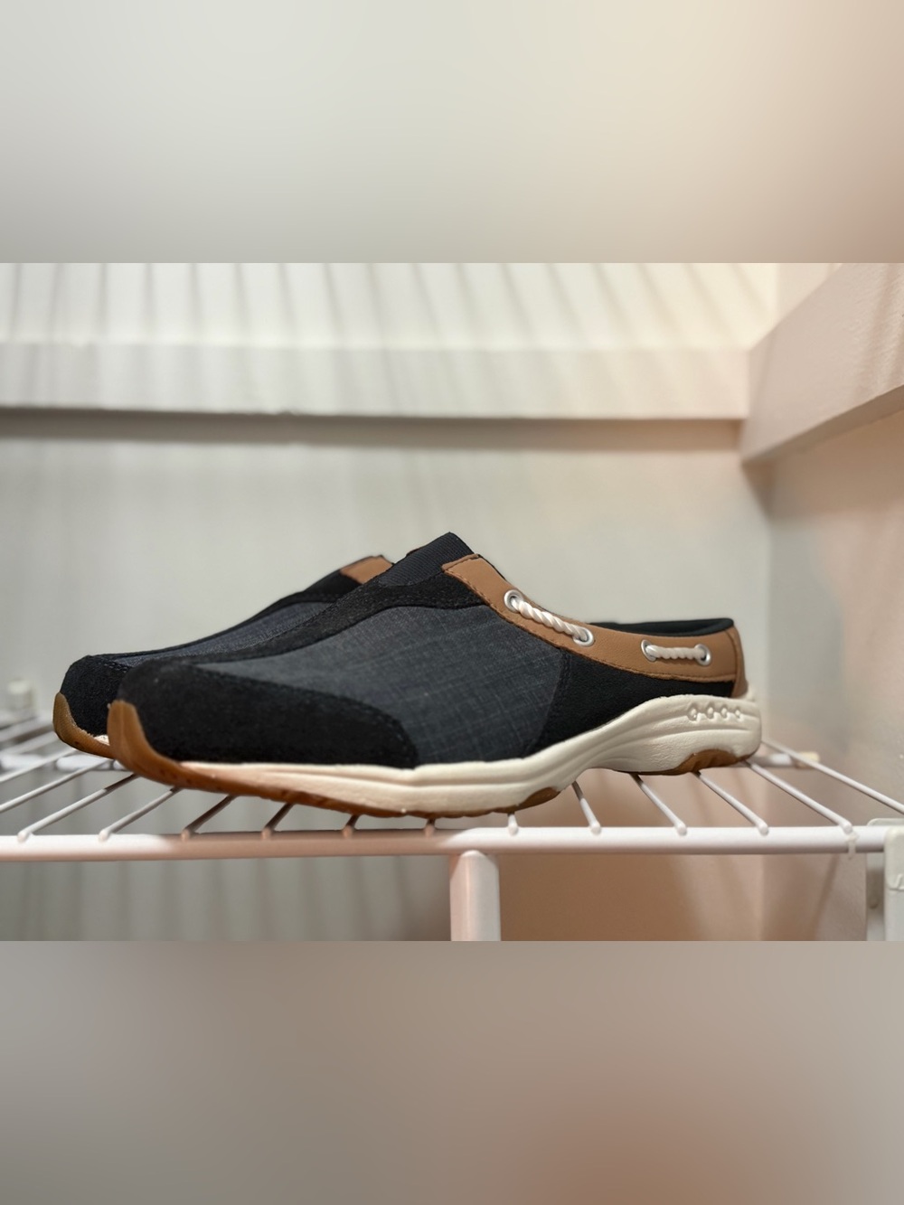 Easy spirit denim clogs